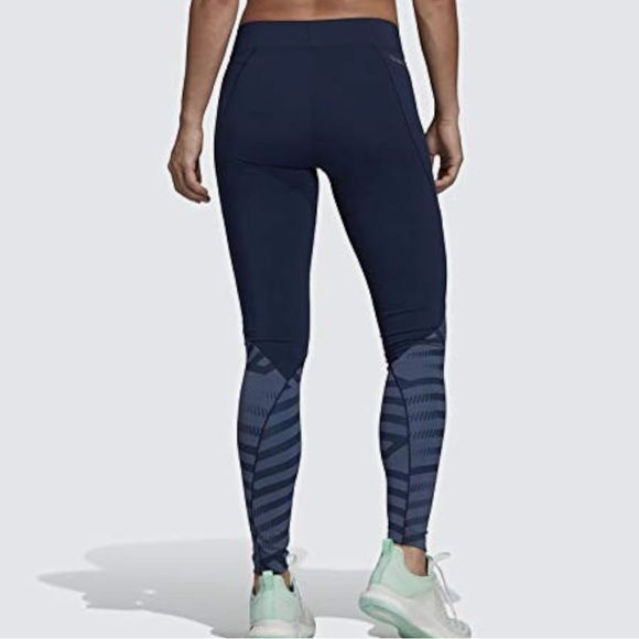 adidas Women's USA Volleyball Performance Long Tights M - Picture 2 of 10